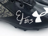 ERNEST JONES IV AUTOGRAPHED PAIR OF UNDER ARMOUR CLEATS SEAHAWKS SIZE 10.5 MCS
