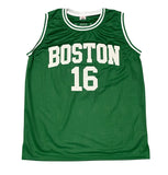 Tom Satch Sanders Signed Celtics Jersey 2xInscribed (JSA COA) 8xNBA Champion