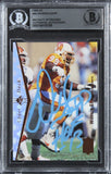 Buccaneers Warren Sapp HOF 13 Signed 1995 SP #99 Rookie Card BAS Slabbed
