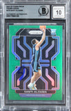 Santi Aldama Signed 2021 Panini Prizm Grn #276 Rookie Card Auto 10! BAS Slabbed