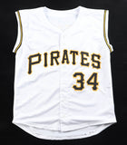 Kris Benson Signed Pittsburgh Pirates Sleeveless Throwback Jersey (JSA)