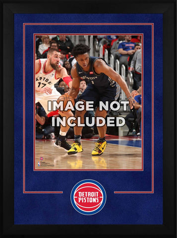 Detroit Pistons Deluxe 16" x 20" Frame - Fanatics