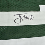 Autographed/Signed Jordan Love Green Bay Green Football Jersey Beckett BAS COA