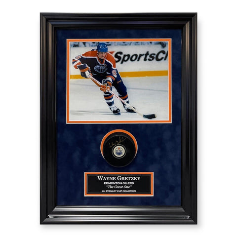 Jari Kurri Edmonton Oilers Signed Jersey Hockey Memorabilia Collector Frame