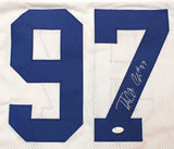 Taco Charlton Signed Cowboys Jersey (JSA COA) Dallas 1st Rd Pick 2017 Draft/Mich