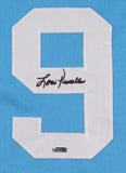 Lou Piniella Signed Royals Career Highlight Stat Jersey (Prime Time COA )