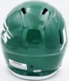 JOE NAMATH AUTOGRAPHED JETS 1978-89 GREEN FULL SIZE HELMET PSA/DNA 243281