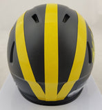 LUKE SCHOONMAKER SIGNED MICHIGAN WOLVERINES SPEED MINI HELMET BECKETT COA