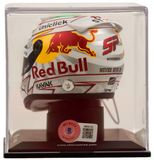 Sergio Perez Signed Formula 1 Redbull Racing Helmet 1:4 Scale with Beckett COA