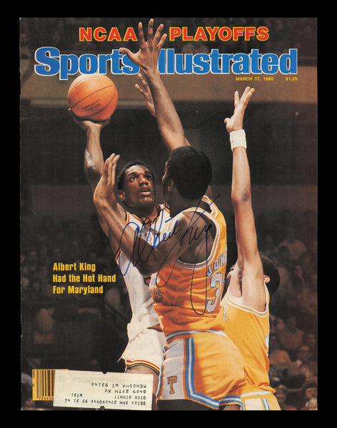 Albert King Autographed Signed Sports Illustrated Cover Maryland SKU #238079