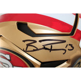 Brock Purdy Autographed/Signed San Francisco 49ers Helmet Axiom Beckett 58556