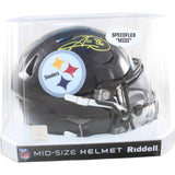 Hines Ward Signed Pittsburgh Steelers Mid-Size Midi Helmet Beckett WIT 58596