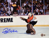 Ron Hextall Signed 8x10 Philadelphia Flyers 1st Goal Photo BAS