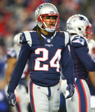 Stephon Gilmore Signed New England Patriots Jersey (JSA COA) 5xPro Bowl DB