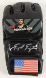 Raquel Pennington signed Photo UFC Fight Glove (P.A.COA) 16 - 9 MMA Record