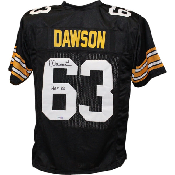 Dermotti Dawson Autographed/Signed Pro Style Black Jersey TRI 43410