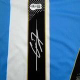 Framed Autographed/Signed Alejandro Garnacho 35x39 Argentina Jersey COA #2