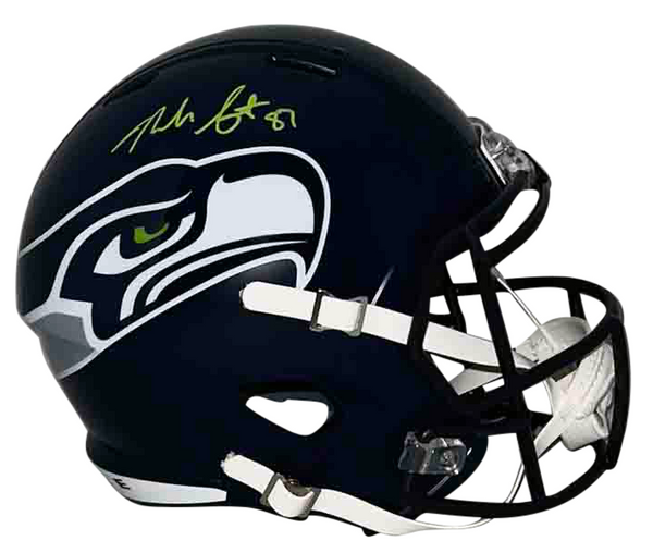 NOAH FANT SIGNED AUTOGRAPHED SEATTLE SEAHAWKS FULL SIZE SPEED HELMET BECKETT