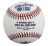 Vladimir Guerrero Jr. "2021 ASG MVP" Signed 2021 ASG Logo Baseball JSA #SS26743