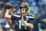 Sam Darnold Signed Seattle Seahawks 35"x43" Framed Jersey (Beckett) S.B. LX/Q.B