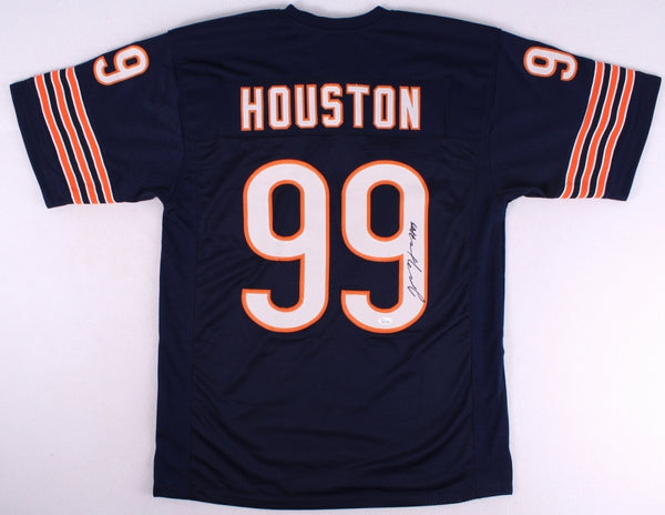 Lamarr Houston Signed Chicago Bears Jersey (JSA COA) Linebacker / Defensive End