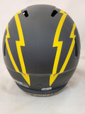 DOUG FLUTIE SIGNED CHARGERS F/S ECLIPSE SPEED REPLICA HELMET BECKETT COA