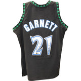 Kevin Garnett Signed Mitch&Ness Minnesota Timberwolves Jersey XL Beckett 50869