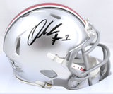 Quinshon Judkins Autographed Ohio State Speed Mini Helmet - Beckett W Hologram