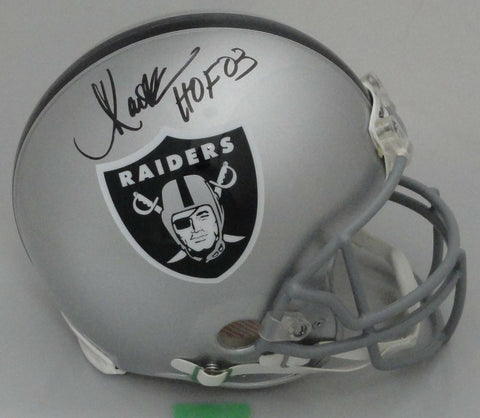Raiders MARCUS ALLEN Signed Full Size Authentic Helmet AUTO w/ "HOF '03" - BAS