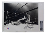 Joe Frazier Signed Slabbed 8x10 Boxing Photo BAS Autograph Grade 10