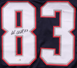 Wes Welker Signed New England Patriots Pro Cut Jersey (JSA) 5xPro Bowl Receiver
