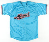 Jazz Chisholm Jr Signed Florida Marlins Jersey (Beckett) Miami Center Fielder