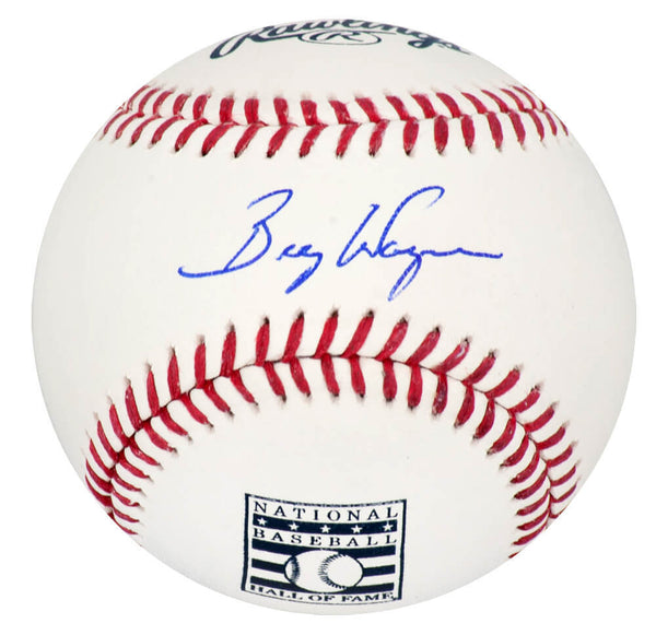 Billy Wagner Signed Rawlings Hall of Fame Logo MLB Baseball - (SCHWARTZ COA)