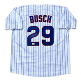 Michael Busch Autographed / Signed Jersey - Beckett Authenticated