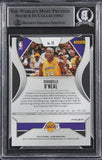 Lakers Shaquille O'Neal Signed 2019 Panini Prizm RW&B #11 Card BAS Slabbed
