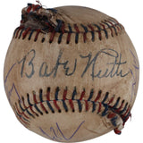 Sandlot Cast Autographed Ripped Baseball 7 Cast Members Beckett Witness 49316