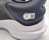 GIANNIS ANTETOKOUNMPO AUTOGRAPHED BLACK NIKE SHOES 12 PAIR BECKETT 197429