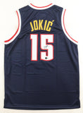 Nikola Jokic Signed Denver Nuggets Jersey (Beckett) 3xNBA MVP/ 2023 NBA Champion