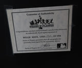 Willie Mays Autographed Baseball Framed w/ 8x10 Photo Stacks of Plaques COA