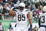 Antonio Gates Signed San Diego Chargers White Jersey (JSA COA) 8xPro Bowl T.E.