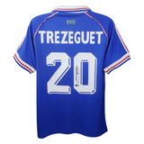 David Trezeguet Signed France Soccer Jersey #20 with Beckett Witness