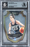 76ers Doug Collins Authentic Signed 2014 Select #182 Card BAS Slabbed