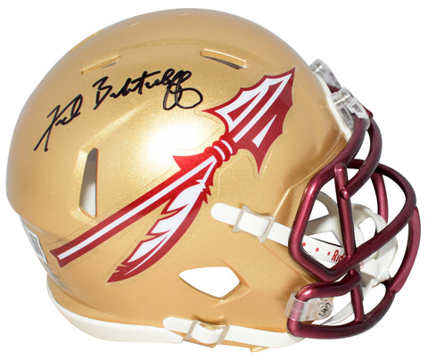 FRED BILETNIKOFF SIGNED FLORIDA STATE SEMINOLES SPEED MINI HELMET BECKETT
