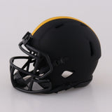 Gunner Olszewski Signed Steeler Eclipse Speed Mini Helmet "Here we Go" (Beckett)