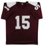 Mississippi State Dak Prescott Signed Maroon Pro Style Jersey BAS Witnessed