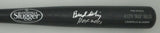 Brewers BUD SELIG Signed Louisville Slugger Name Engraved Black Bat AUTO JSA