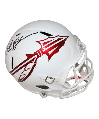 Deion Sanders Autographed Florida State Seminoles F/S Helmet Beckett 40246