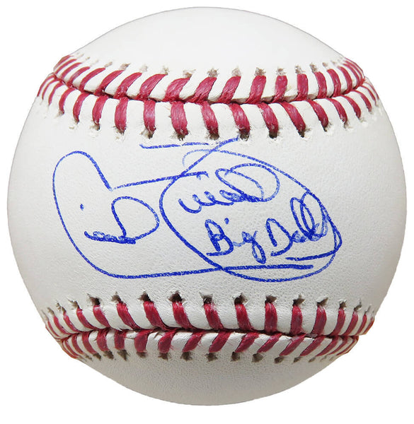 Tigers CECIL FIELDER Signed Official MLB Baseball w/Big Daddy - SCHWARTZ*