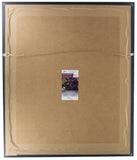 Larry Bird Signed Framed 16x20 Boston Celtics Jump Shot Photo JSA