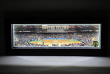Boston Celtics TD Garden Panoramic Photo - Shadowbox Lighted Framed